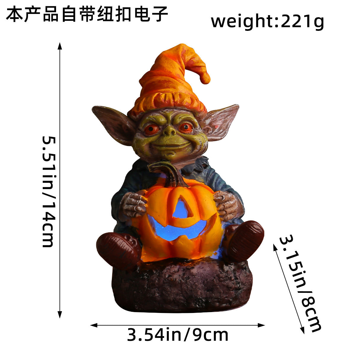 Wholesale UV Resin Art pumpkin lantern